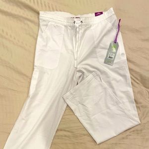 Women’s white scrub pants